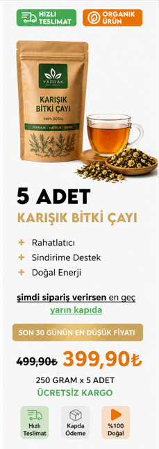 5 ADET KARIŞIK BİTKİ ÇAYI